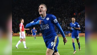 Prize before the party! Leicester's Vardy wins FWA's footballer of the year award