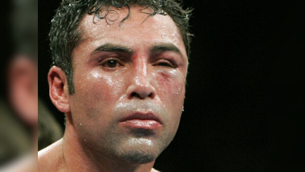 Boxing: De La Hoya jabs at 'boring' Floyd Mayweather in Playboy December issue