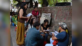 Double standards: Female students protest 7 pm 'rape prevention' curfew Delhi universities imposed on them