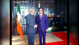 Major embarrassment: Indian 'tiranga' hoisted upside down during PM Modi's and Japan's Abe photo-op