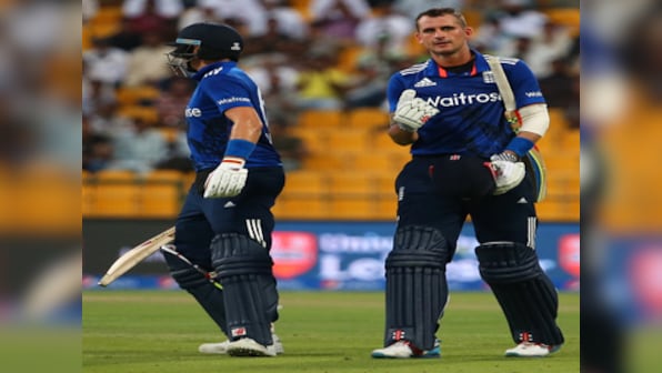 Ton-up Alex Hales leads England to 95-run win over Pakistan; series level 1-1