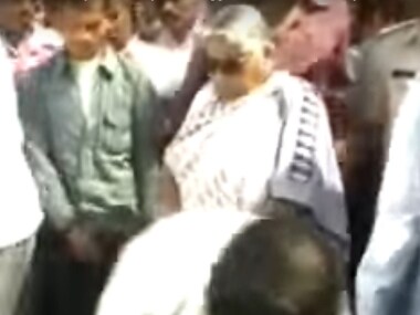 MP minister accused of kicking a boy says drunk youth tripped and fell on her feet