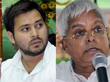 Srijan scam: Defamation case filed against Lalu Prasad, Tejaswi Yadav for accusing trader of involvement in racket Srijan scam: Defamation case filed against Lalu Prasad, Tejaswi Yadav for accusing trader of involvement in racket