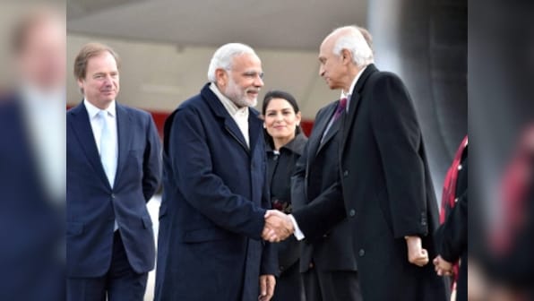 Touchdown: PM Modi arrives in London for three-day bilateral visit to Britain