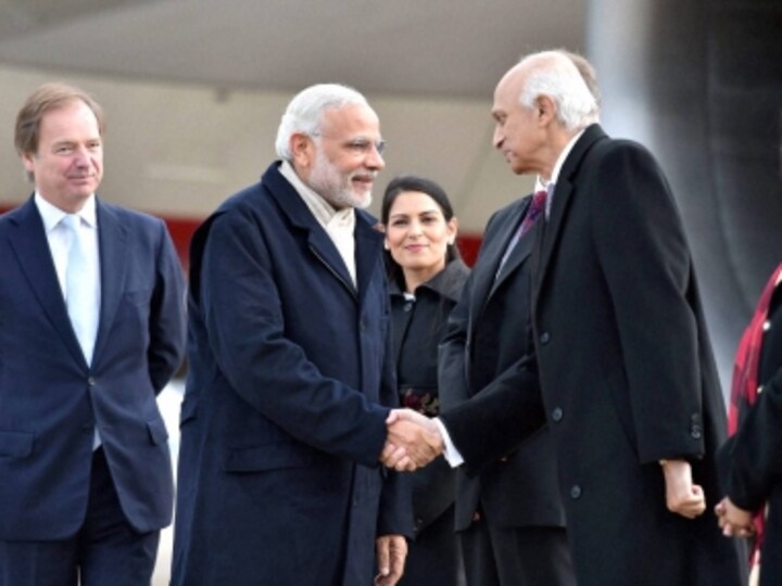 Touchdown: PM Modi arrives in London for three-day bilateral visit to Britain
