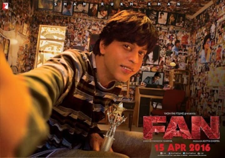 Fan poster: Shah Rukh Khan looks like a weird, watered down version of a superstar
