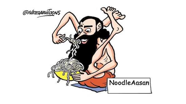 Congress mocks Ramdev, says Yoga guru's asana will produce noodles without regulations