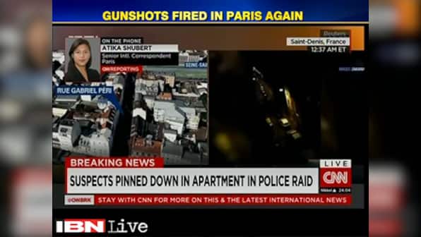 Paris shootout as it unfolds: Woman in explosive vest among 3 killed in police raid
