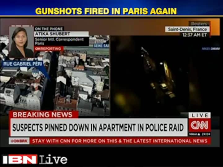 Anti-terror Op Live: With 2 deaths, 7 arrests Paris raid concludes; Hollande says France at war with terrorism Anti-terror Op Live: With 2 deaths, 7 arrests Paris raid concludes; Hollande says France at war with terrorism
