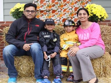 From Cherla village in Telangana to Maryland, USA/ From Prashant and Mallika Paruchuri's album