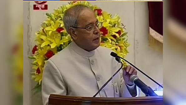 'Real dirt in our minds, not on our streets': President Pranab Mukherjee