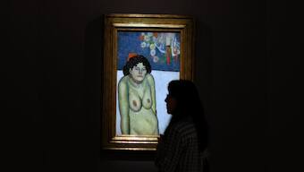 Picasso's nude portrait 'La Gommeuse' fetches over $67 million at Sotheby's auction
