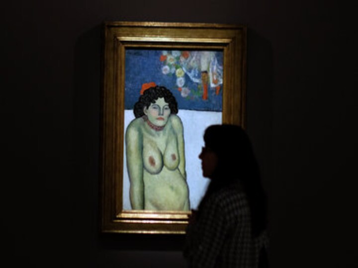 Picasso's nude portrait 'La Gommeuse' fetches over $67 million at Sotheby's auction