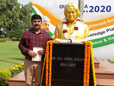 Despite bungalow row, Kalam's grand nephew Sheik Saleem continues to be loyal BJP member Despite bungalow row, Kalam's grand nephew Sheik Saleem continues to be loyal BJP member