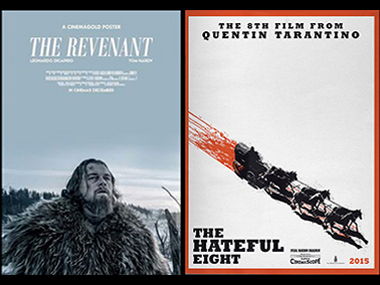 Clash of the Westerns: The tough choice between Tarantino's 'Hateful Eight' and Innaritu's 'The Revenant' Clash of the Westerns: The tough choice between Tarantino's 'Hateful Eight' and Innaritu's 'The Revenant'