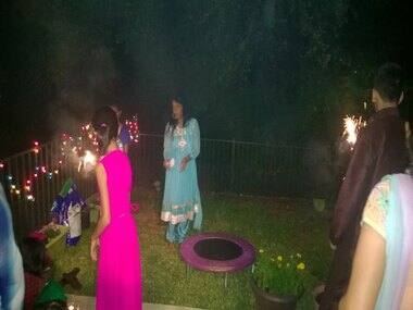 Diwali night at the Taneja's / Chanveen Taneja