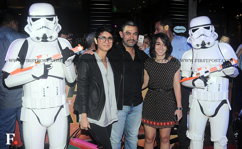 Stormtroopers and stars attend the Star Wars: The Force Awakens premiere in Mumbai Stormtroopers and stars attend the Star Wars: The Force Awakens premiere in Mumbai
