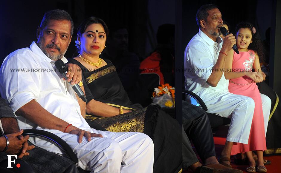 Nana Patekar with Medha Mahesh Manjrekar Firstpost/Sachin Gokhale