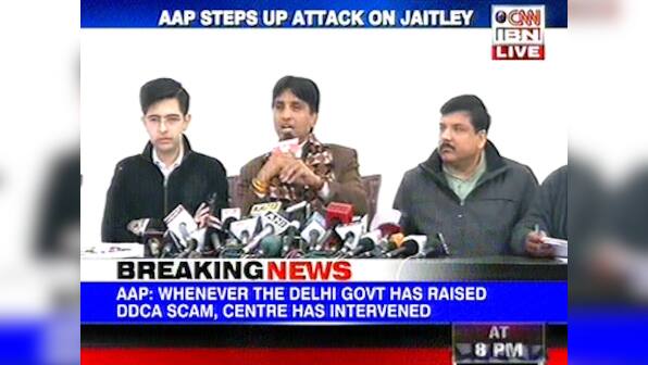 AAP claims 'huge scam' in DDCA, Arun Jaitley's dismisses allegations