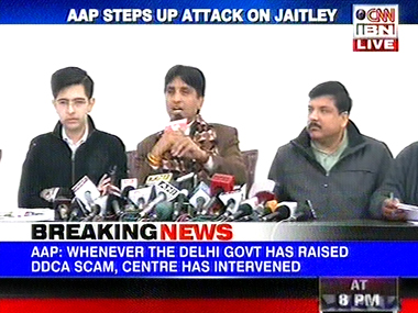 AAP claims 'huge scam' in DDCA, Arun Jaitley's dismisses allegations AAP claims 'huge scam' in DDCA, Arun Jaitley's dismisses allegations
