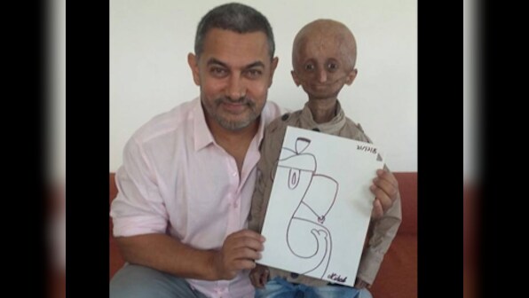 When Aamir met Nihal Bitla: Actor leaves fan with progeria 'optimistic about life'