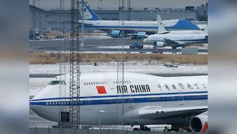 Firefighters spray wrong plane with foam at Chinese airport