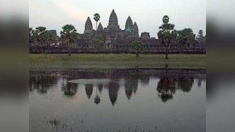 Cambodia arrests 10 foreigners for 'dancing pornographically' as country continues campaign against racy behaviour at tourist sites