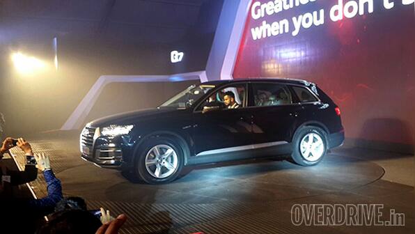 2015 Audi Q7 launched in India at Rs 72 lakh