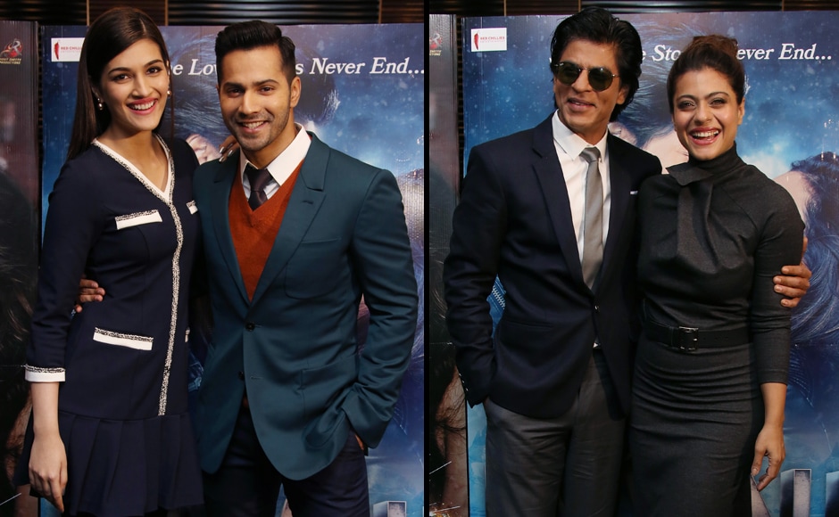 SRK, Kajol, Varun and Kriti charm with Silvostyle-Dilwale …