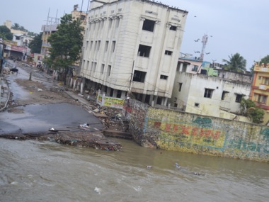 Water levels recede and air, train services resume: But Chennai's wrath remains Water levels recede and air, train services resume: But Chennai's wrath remains