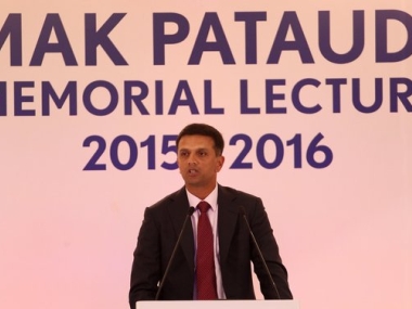 Age-fudging in cricket is toxic and dangerous: Rahul Dravid at MAK Pataudi Memorial Lecture Age-fudging in cricket is toxic and dangerous: Rahul Dravid at MAK Pataudi Memorial Lecture