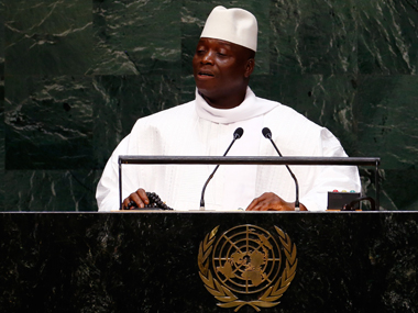 Gambia president declares country an 'Islamic state', stresses on rights of Christians and women Gambia president declares country an 'Islamic state', stresses on rights of Christians and women