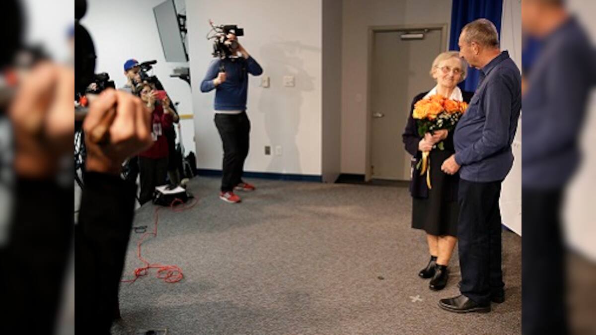 Seventy years later, Holocaust survivor reunites with woman whose ...