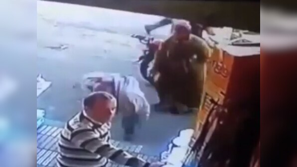 Watch: Woman knocks out man who pinched her butt in Morocco market