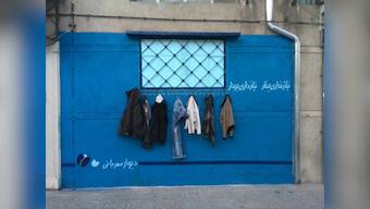 Together in Tehran: Iranians raise 'walls of kindness' to help the homeless