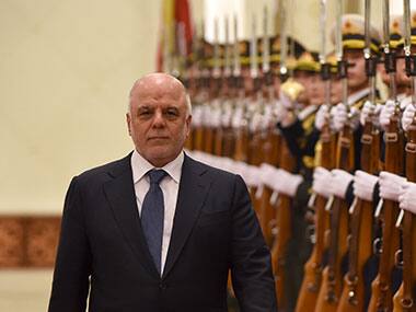 File photo of al-Abadi. Reuters 