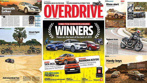 January 2016 issue of OVERDRIVE on stands now January 2016 issue of OVERDRIVE on stands now
