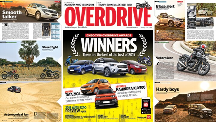 January 2016 issue of OVERDRIVE on stands now