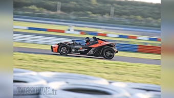On fear and focus at the racetrack...