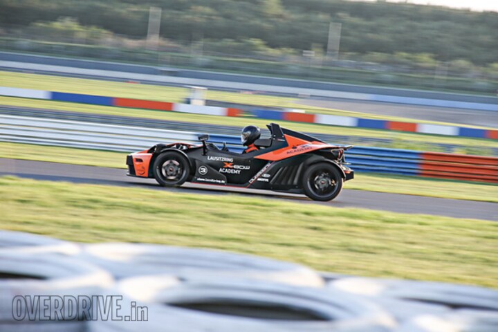 On fear and focus at the racetrack...