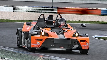 Xcalibre: KTM X-Bow at the Lausitzring