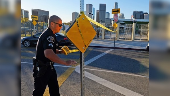 Los Angeles defends school closure after email threat