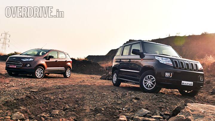 Exclusive Comparo: 2016 Ford EcoSport Vs Mahindra TUV300 Exclusive Comparo: 2016 Ford EcoSport Vs Mahindra TUV300