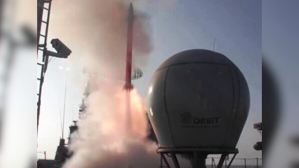 Navy strengthens defence capabilities, successfully test fires surface-to-air missile Barak-8