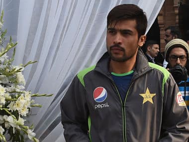 Pakistani cricketer Mohammad Amir. AFP