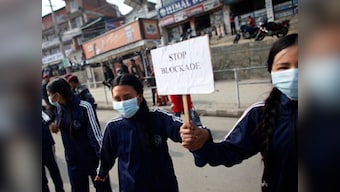 Nepal police arrest 30 activists protesting border blockade outside Indian embassy