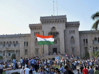 Protests erupt at Hyderabad's Osmania University after 20-year-old student is found dead in hostel washroom Protests erupt at Hyderabad's Osmania University after 20-year-old student is found dead in hostel washroom