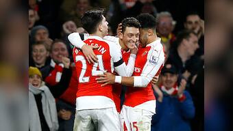 Premier League: Astonishing Ozil comparable to Arsenal great Dennis Bergkamp, says Wenger