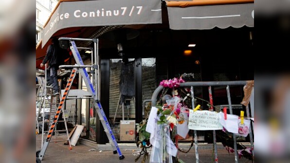 Three weeks after 'nightmare', cafe targeted during Paris attacks reopens
