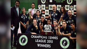 Punjab Marshalls beat Hyderabad Aces to win Champions Tennis League 2015